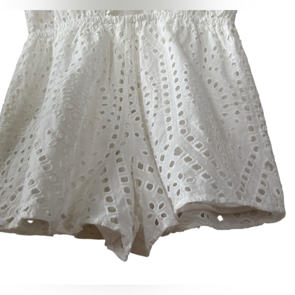 American Eagle Outfitters White Eyelet Dress - Picture 5 of 6